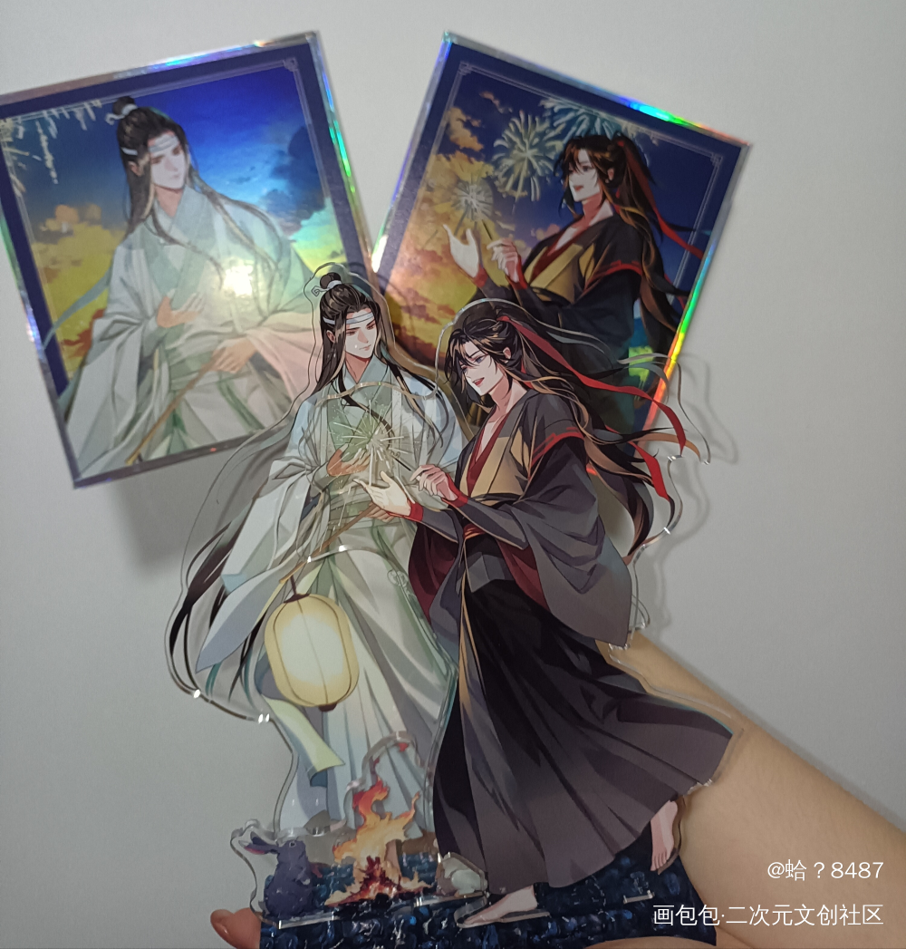 _魔道祖师忘羡蓝忘机·魔道祖师魏无羡·魔道祖师墨香铜臭绘画作品