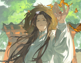 出门啦～_绘画作品