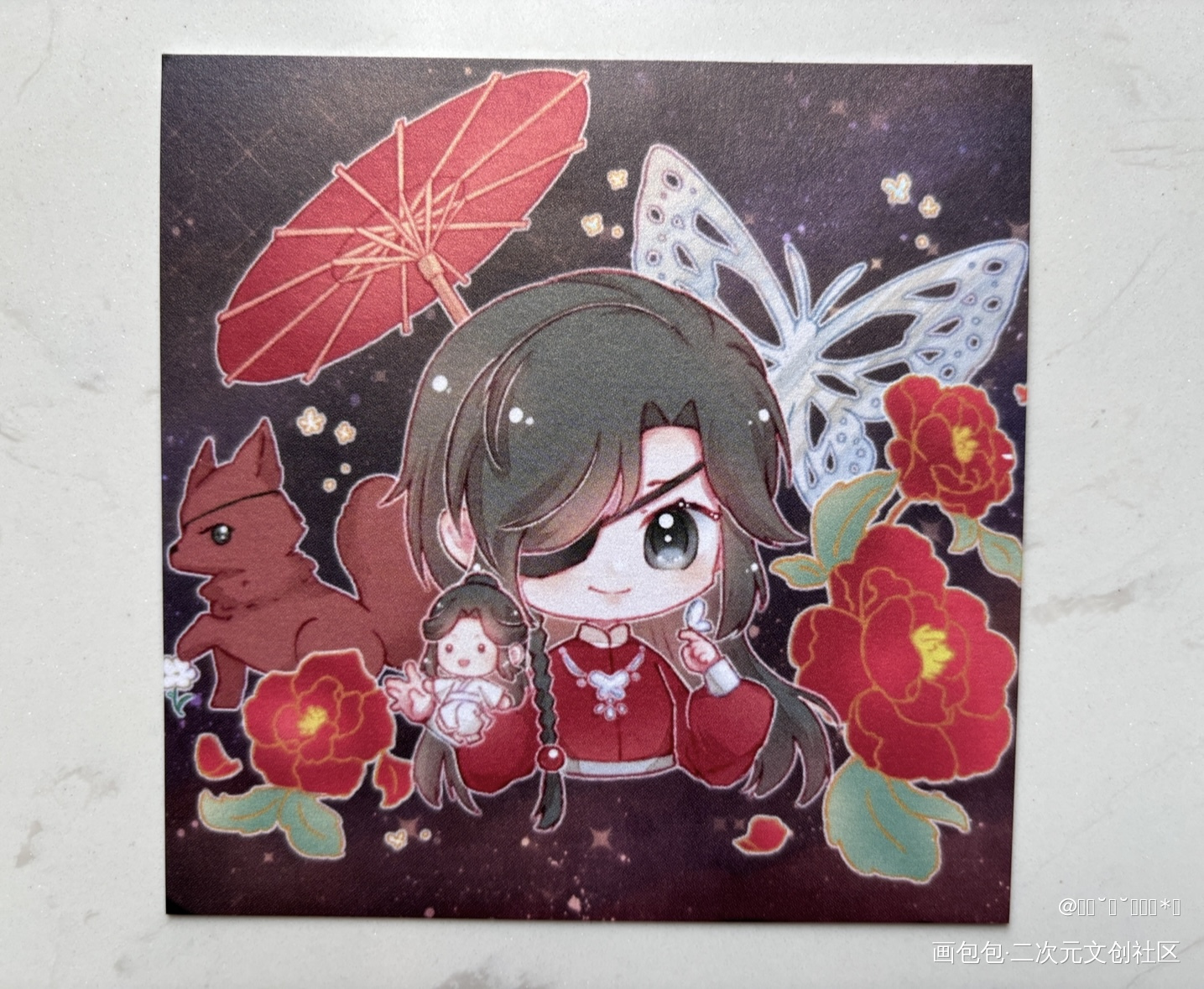 神明最忠诚的信徒～_天官赐福授权返图花怜花城·天官赐福谢怜·天官赐福绘画作品
