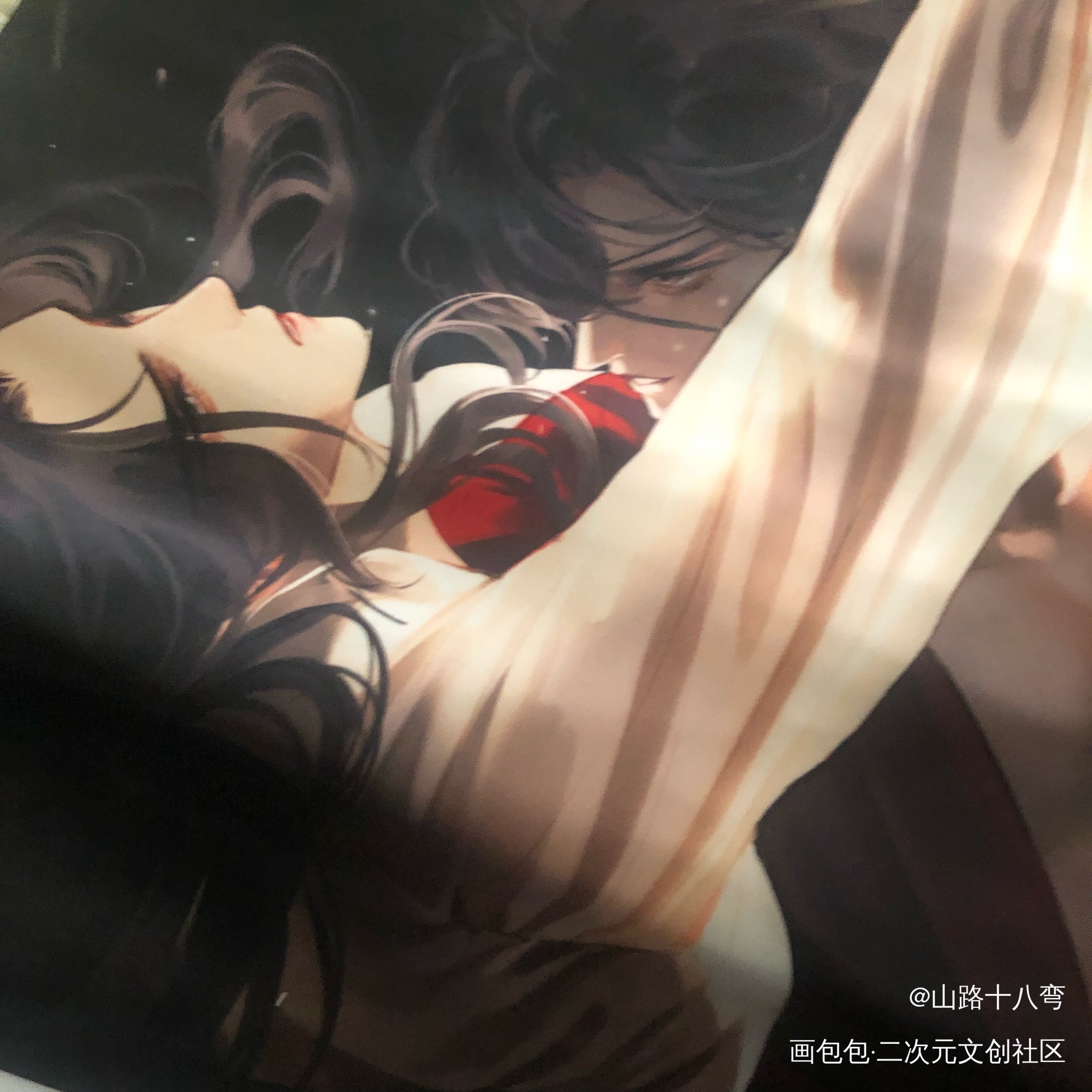 _天官赐福授权返图绘画作品