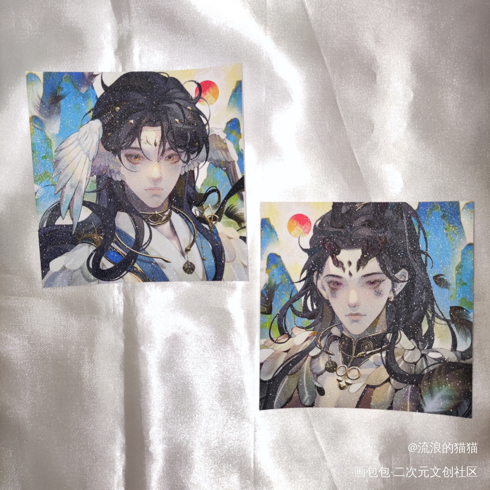 _二哈和他的白猫师尊无料返图燃晚墨燃·二哈和他的白猫师尊楚晚宁·二哈和他的白猫师尊绘画作品