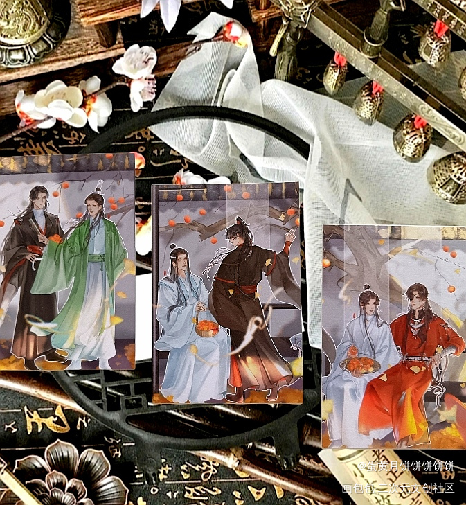 花好月圆人团圆_冰秋花怜忘羡花城·天官赐福谢怜·天官赐福洛冰河·人渣反派自救系统沈清秋·人渣反派自救系统蓝忘机·魔道祖师魏无羡·魔道祖师绘画作品
