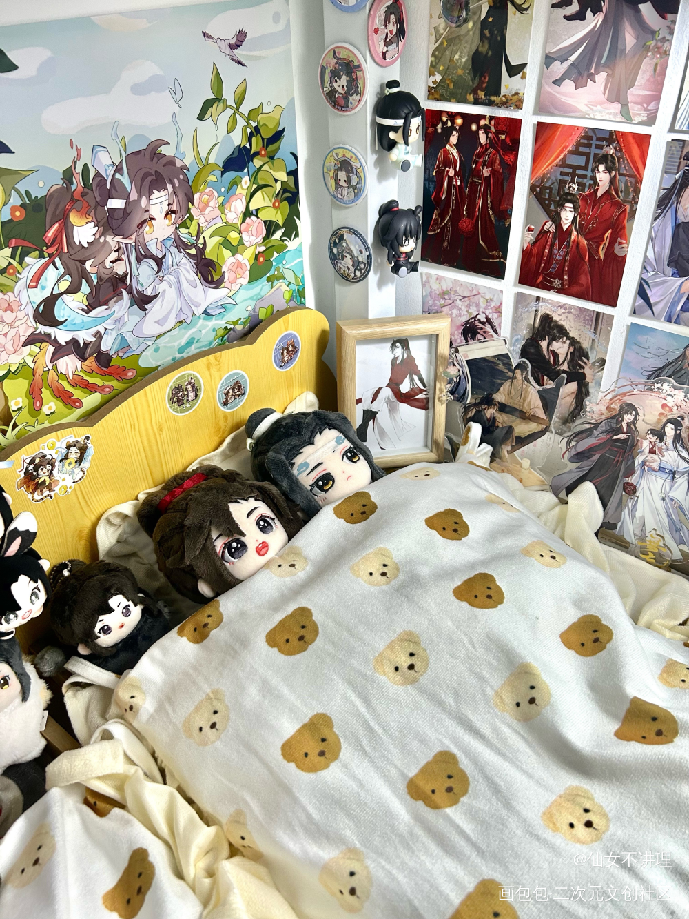 忘羡小窝_魔道祖师蓝忘机·魔道祖师魏无羡·魔道祖师绘画作品