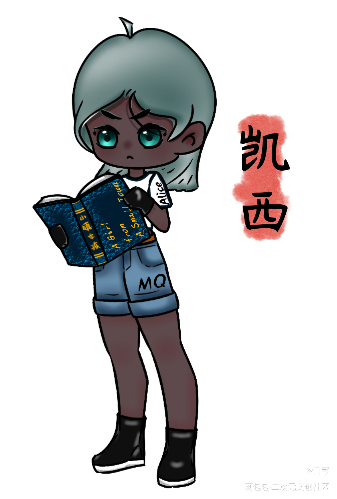 凯西_从盒而来颜凉雨绘画作品