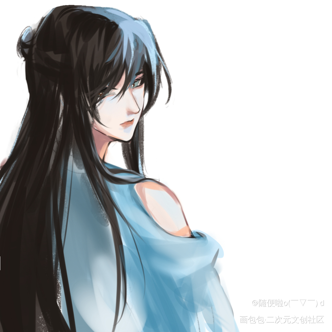 _摸鱼绘画作品
