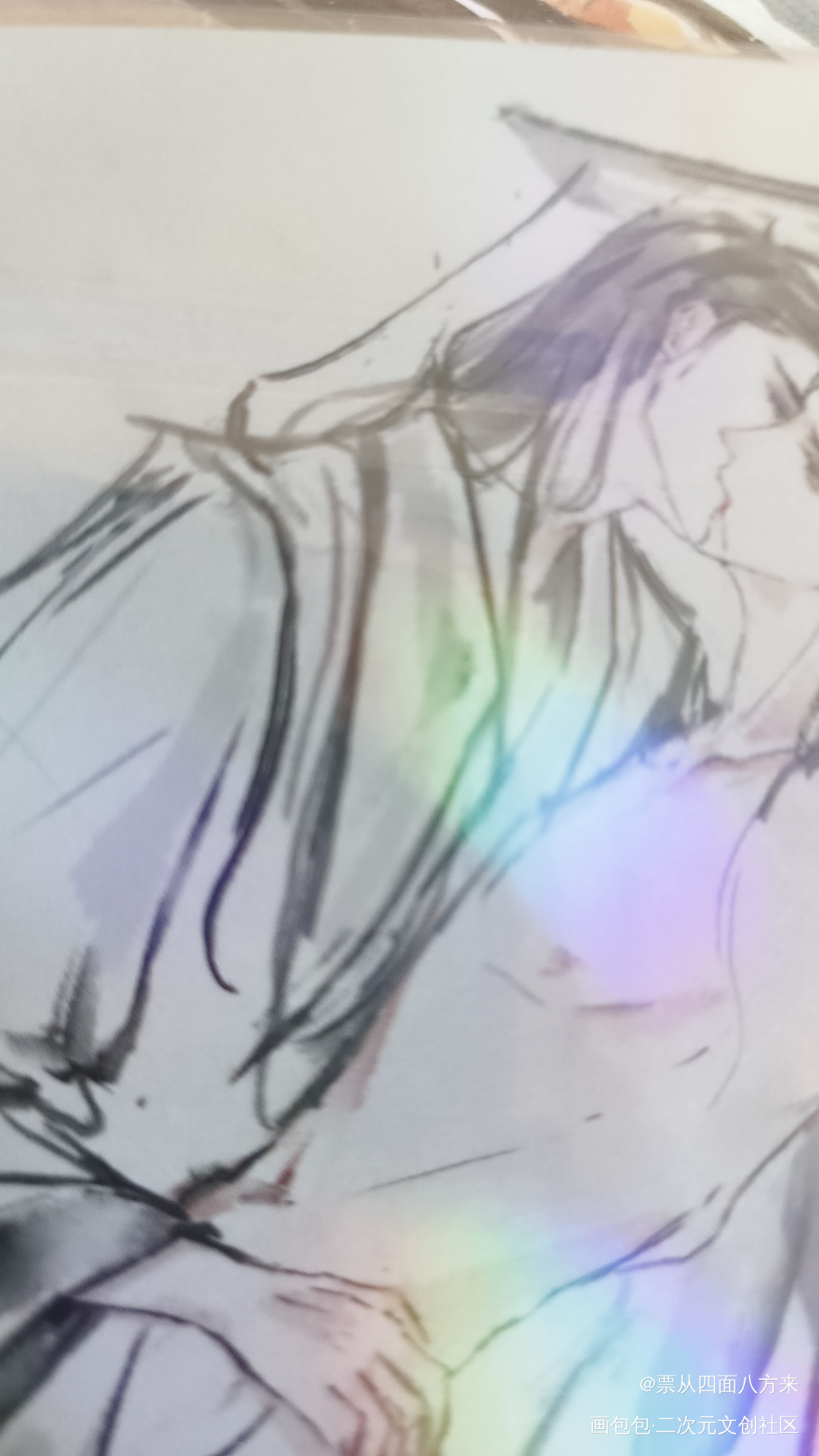 _二哈和他的白猫师尊授权返图绘画作品