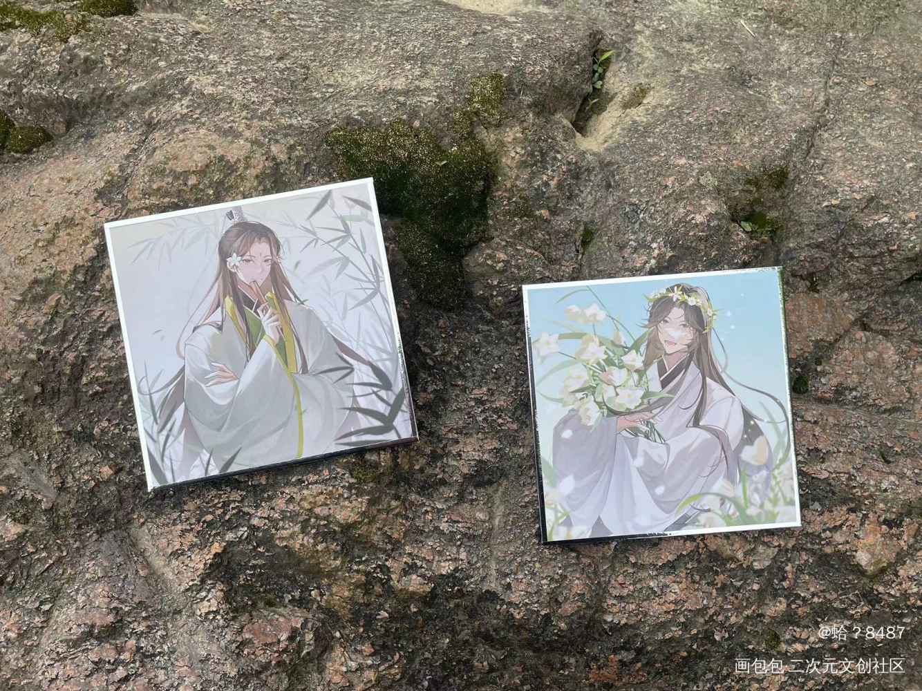 _人渣反派自救系统冰秋洛冰河·人渣反派自救系统沈清秋·人渣反派自救系统墨香铜臭绘画作品