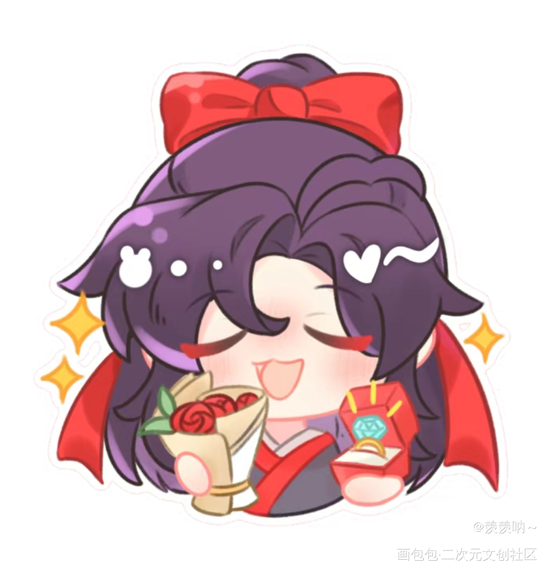 太可爱了噜_魔道祖师忘羡魏无羡Q版ipad画画画画绘画作品
