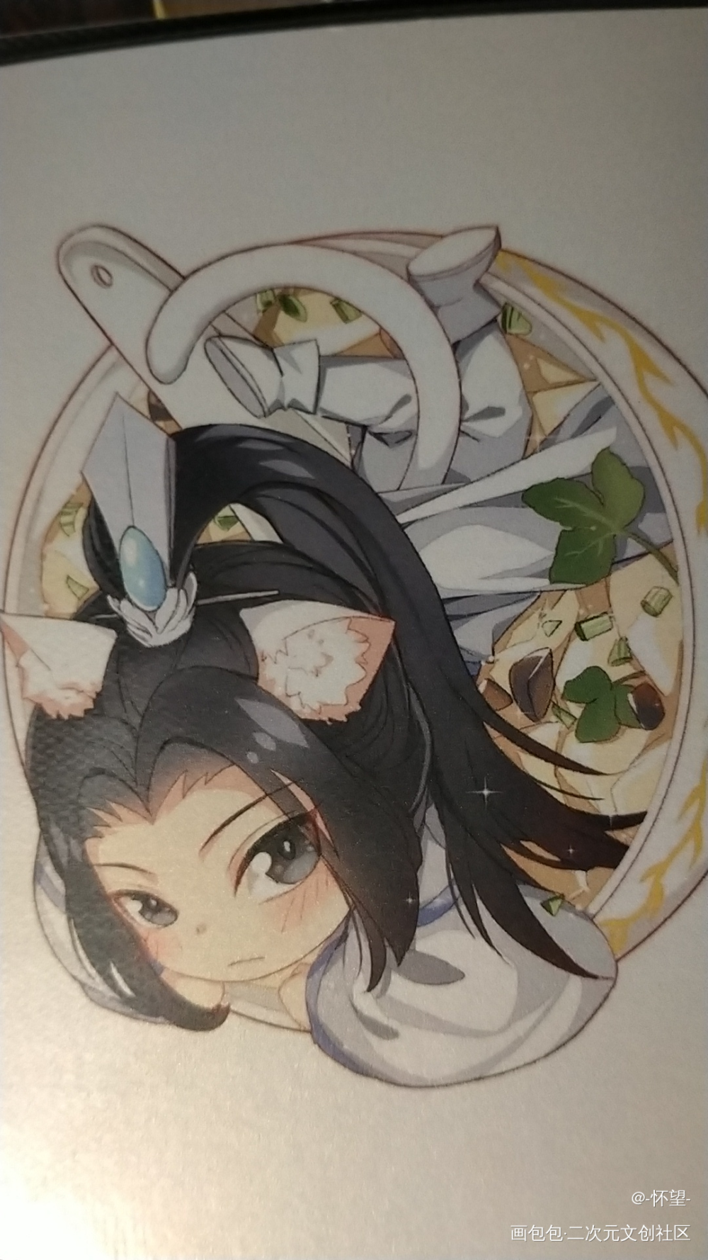 _二哈和他的白猫师尊授权返图楚晚宁·二哈和他的白猫师尊绘画作品