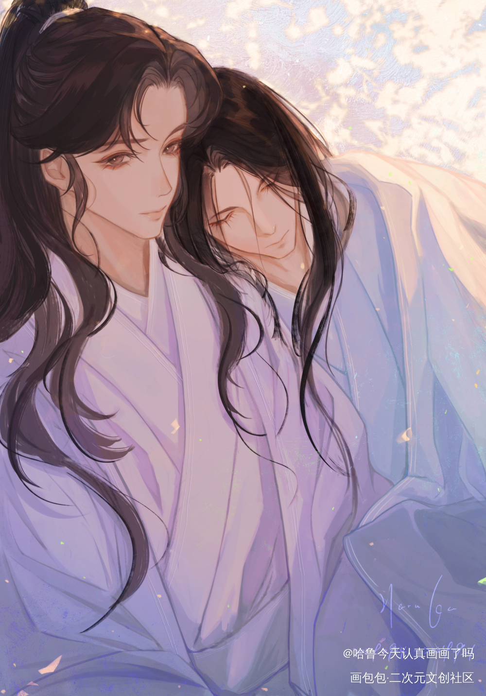 “大帅睡着呢，说与我听也是一样的。”_杀破狼长顾长庚顾昀绘画作品