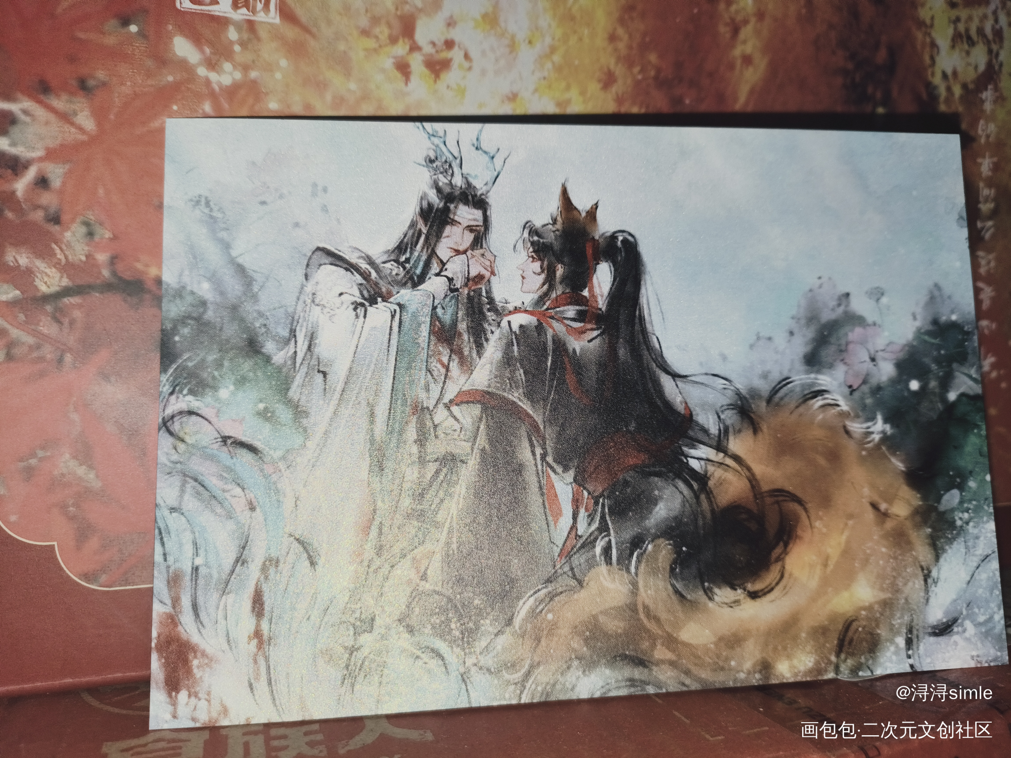 龙叽狐羡好绝_魔道祖师授权返图绘画作品