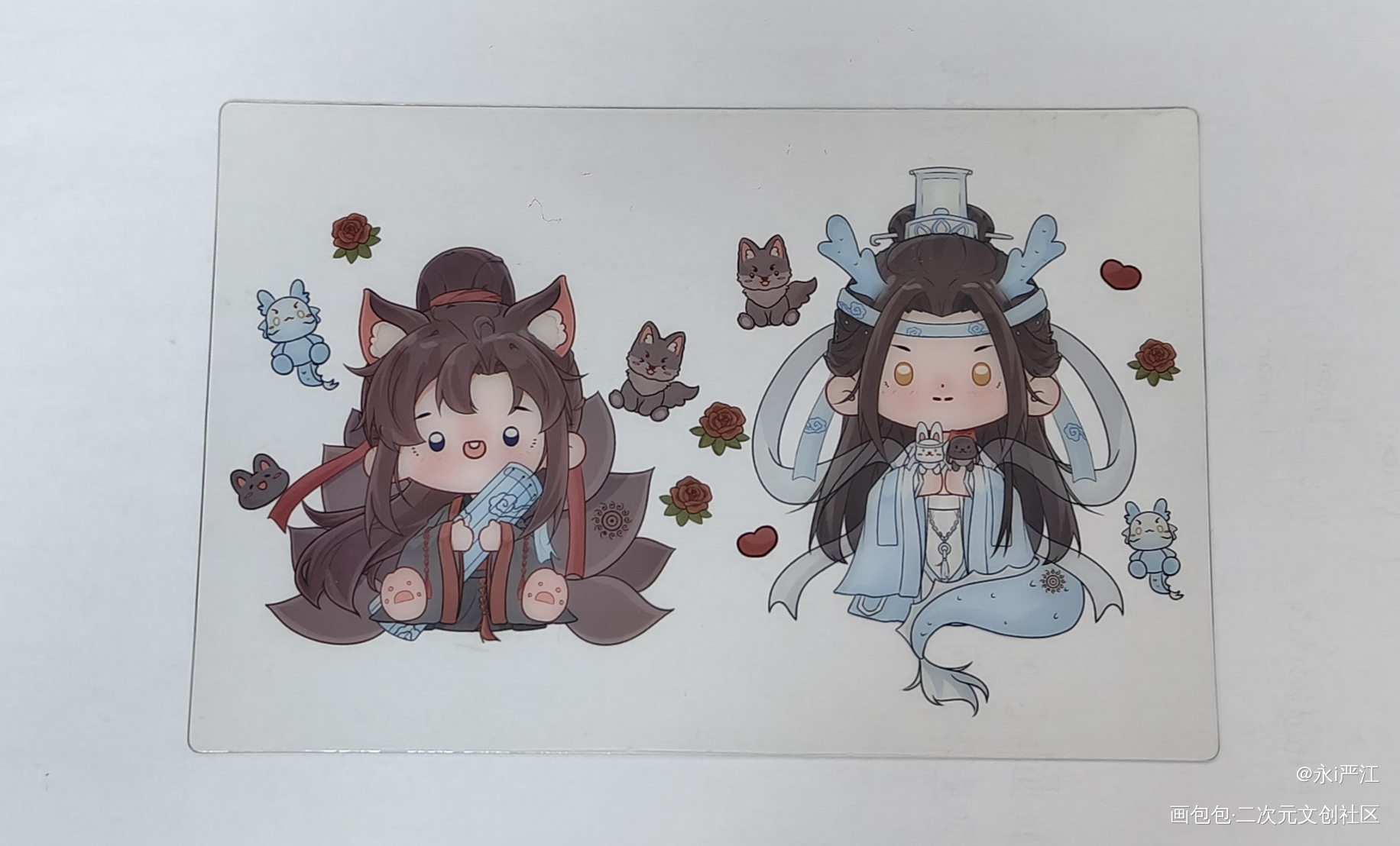 _魔道祖师无料返图绘画作品