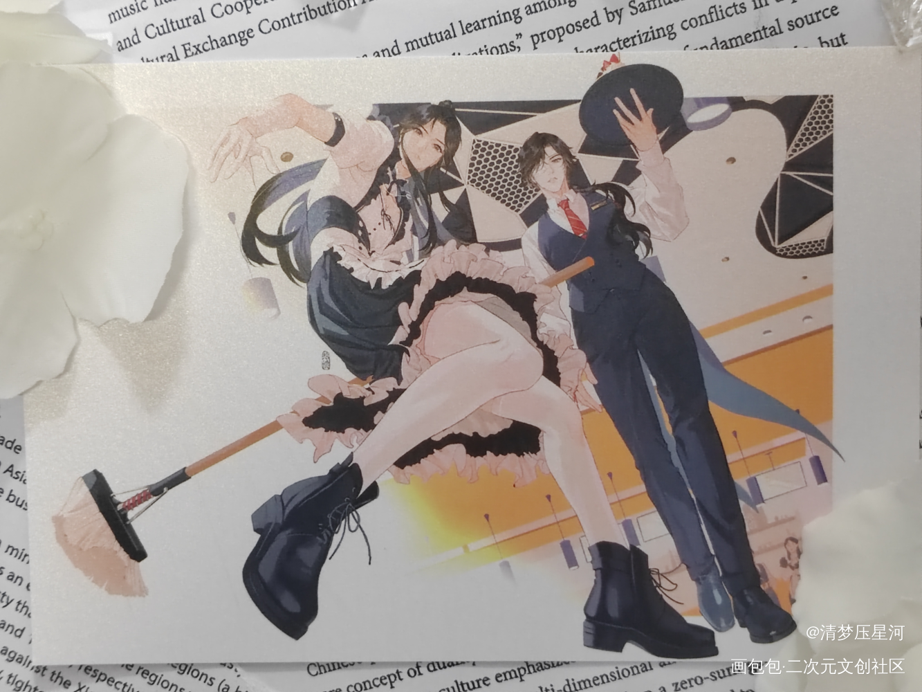 天官_天官赐福花城·天官赐福谢怜·天官赐福绘画作品