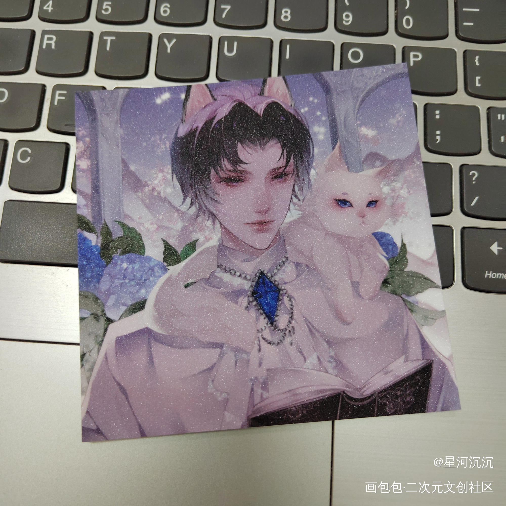 _二哈和他的白猫师尊无料返图绘画作品