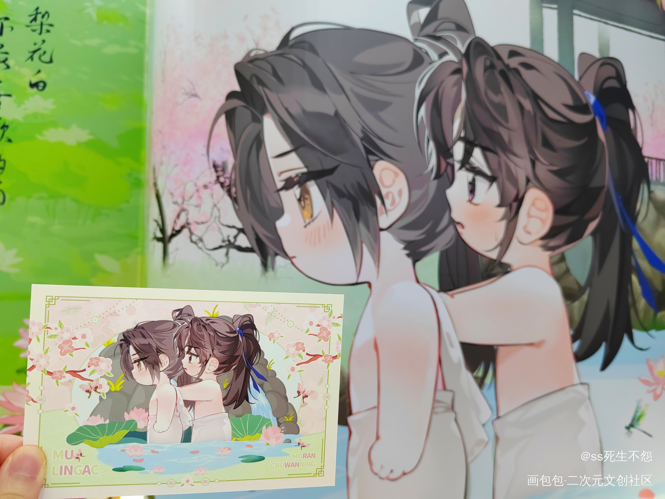 _二哈和他的白猫师尊绘画作品