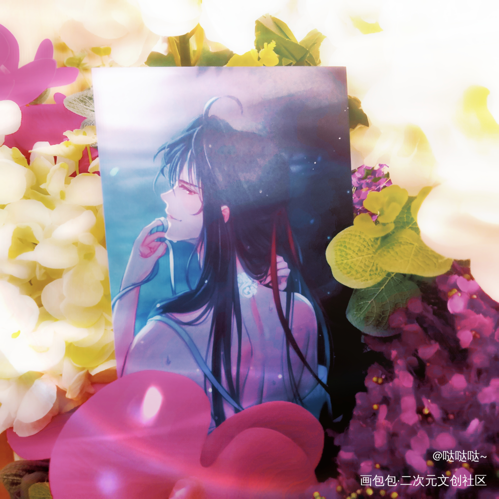 二哥哥~一起啊~~~_魔道祖师忘羡蓝忘机·魔道祖师魏无羡·魔道祖师绘画作品