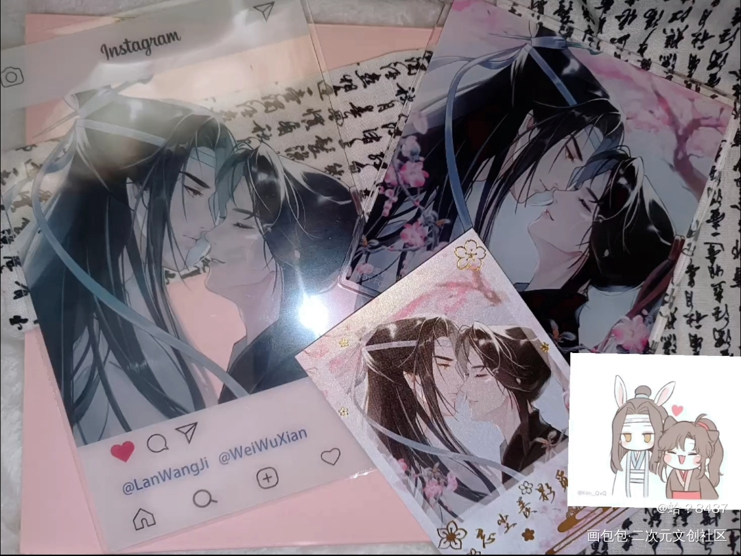 _魔道祖师忘羡蓝忘机·魔道祖师魏无羡·魔道祖师墨香铜臭绘画作品