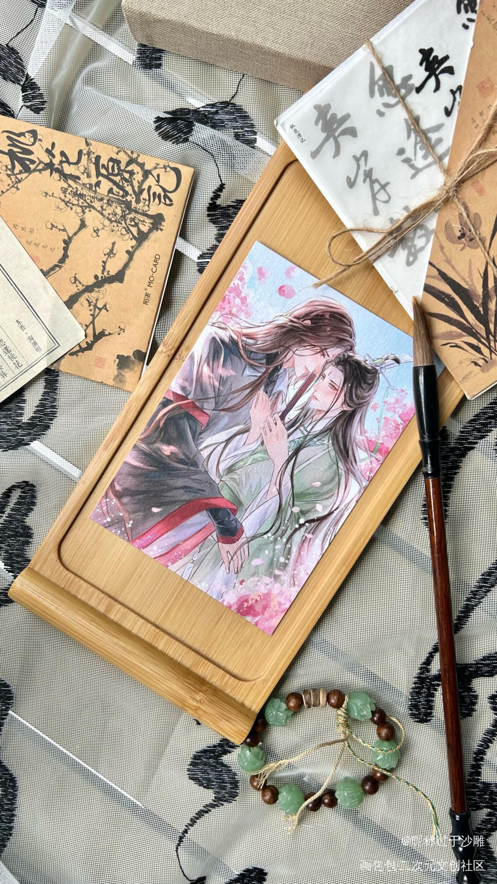 _人渣反派自救系统授权返图洛冰河·人渣反派自救系统沈清秋·人渣反派自救系统绘画作品