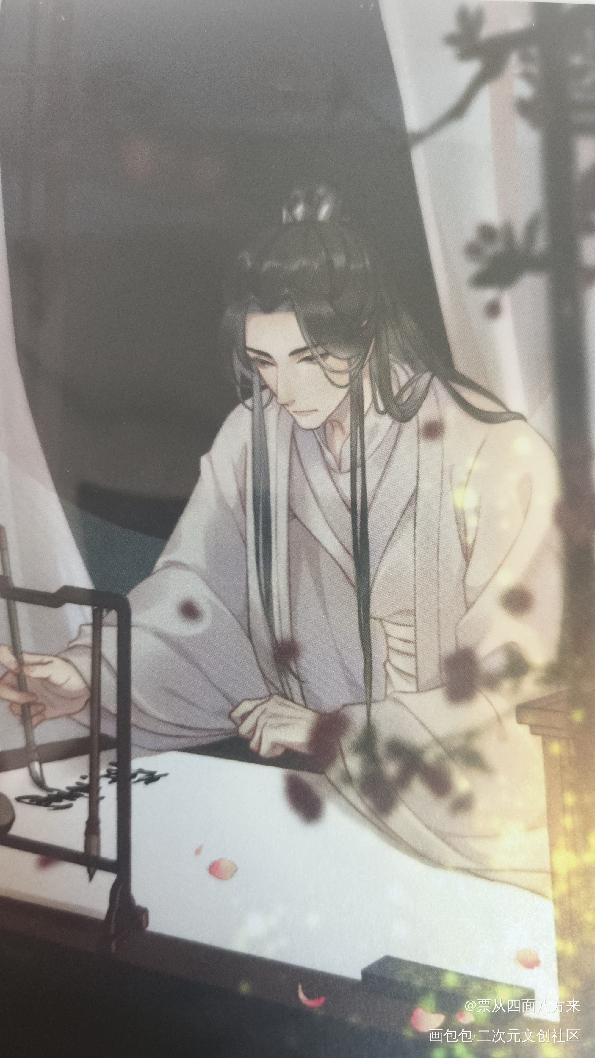 _二哈和他的白猫师尊授权返图绘画作品