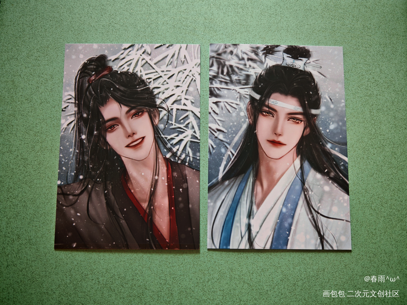 美美哒♥_魔道祖师无料返图蓝忘机·魔道祖师魏无羡·魔道祖师绘画作品
