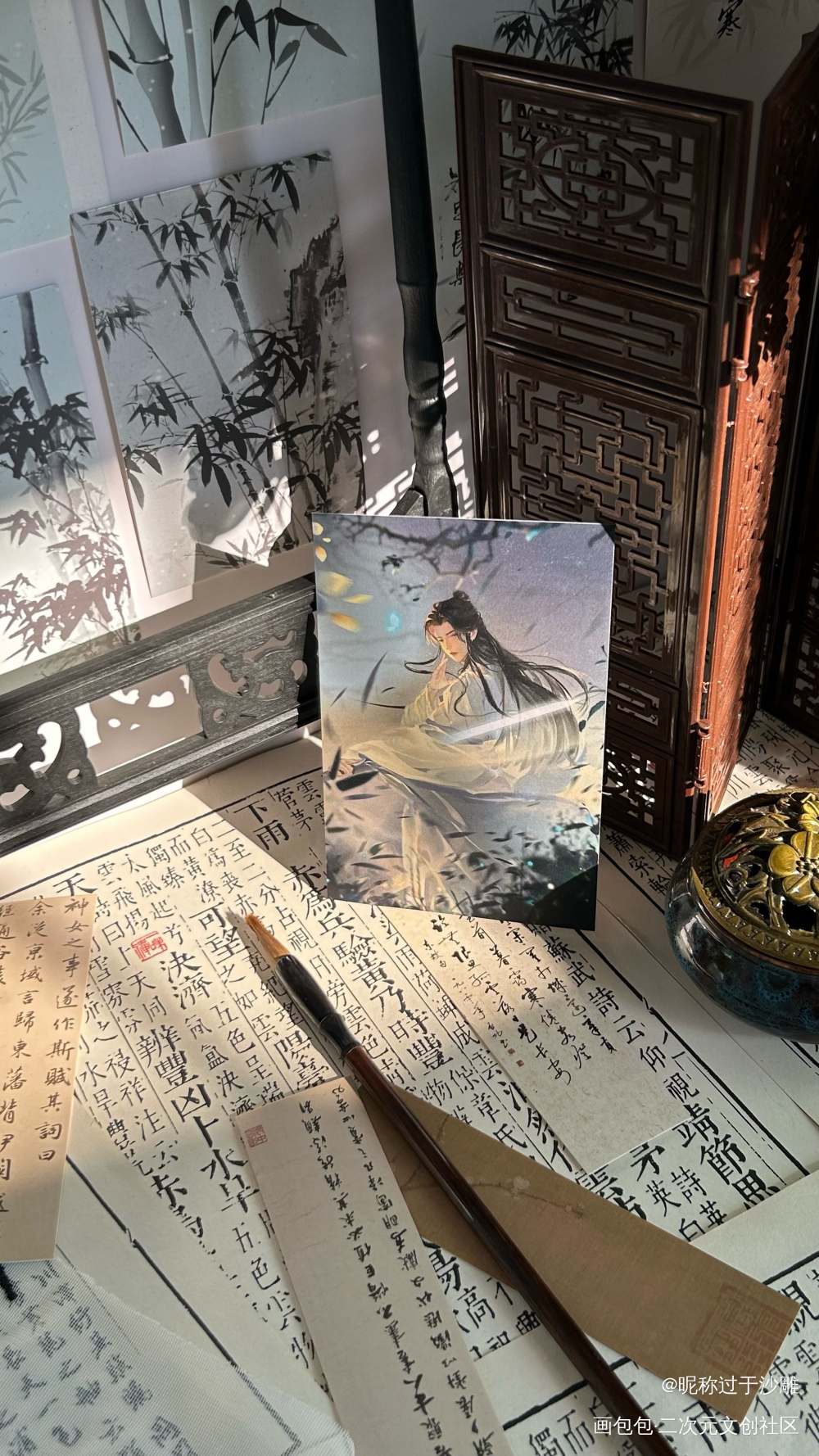 _天官赐福授权返图谢怜·天官赐福绘画作品