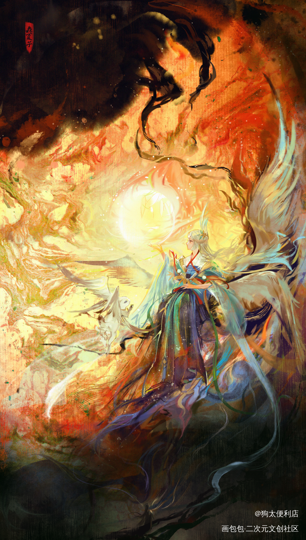 阴阳师 _阴阳师绘画作品