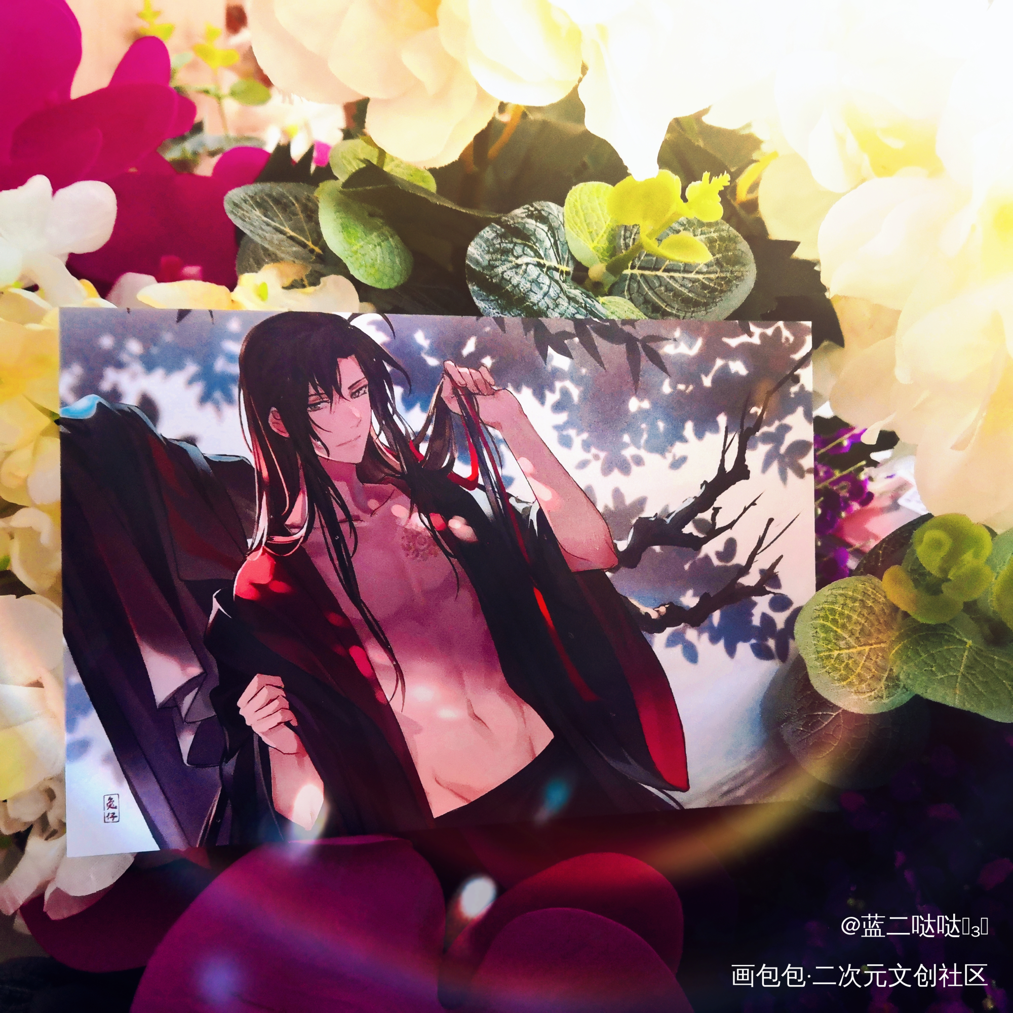 _魔道祖师忘羡蓝忘机·魔道祖师魏无羡·魔道祖师绘画作品