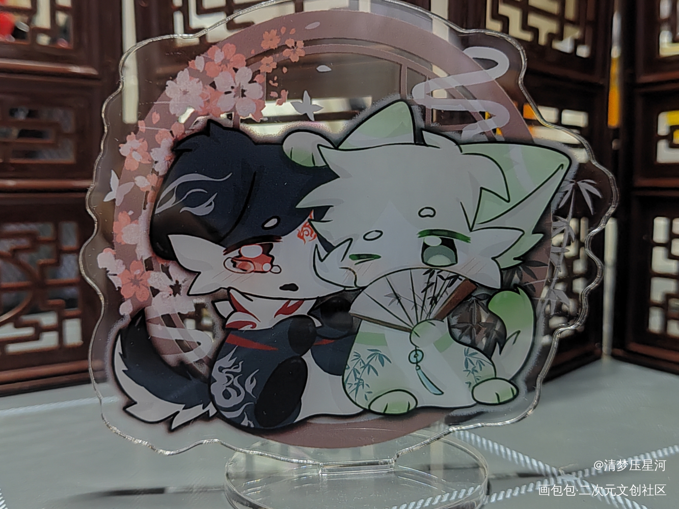 立牌_人渣反派自救系统天官赐福魔道祖师花城·天官赐福谢怜·天官赐福洛冰河·人渣反派自救系统沈清秋·人渣反派自救系统蓝忘机·魔道祖师魏无羡·魔道祖师绘画作品