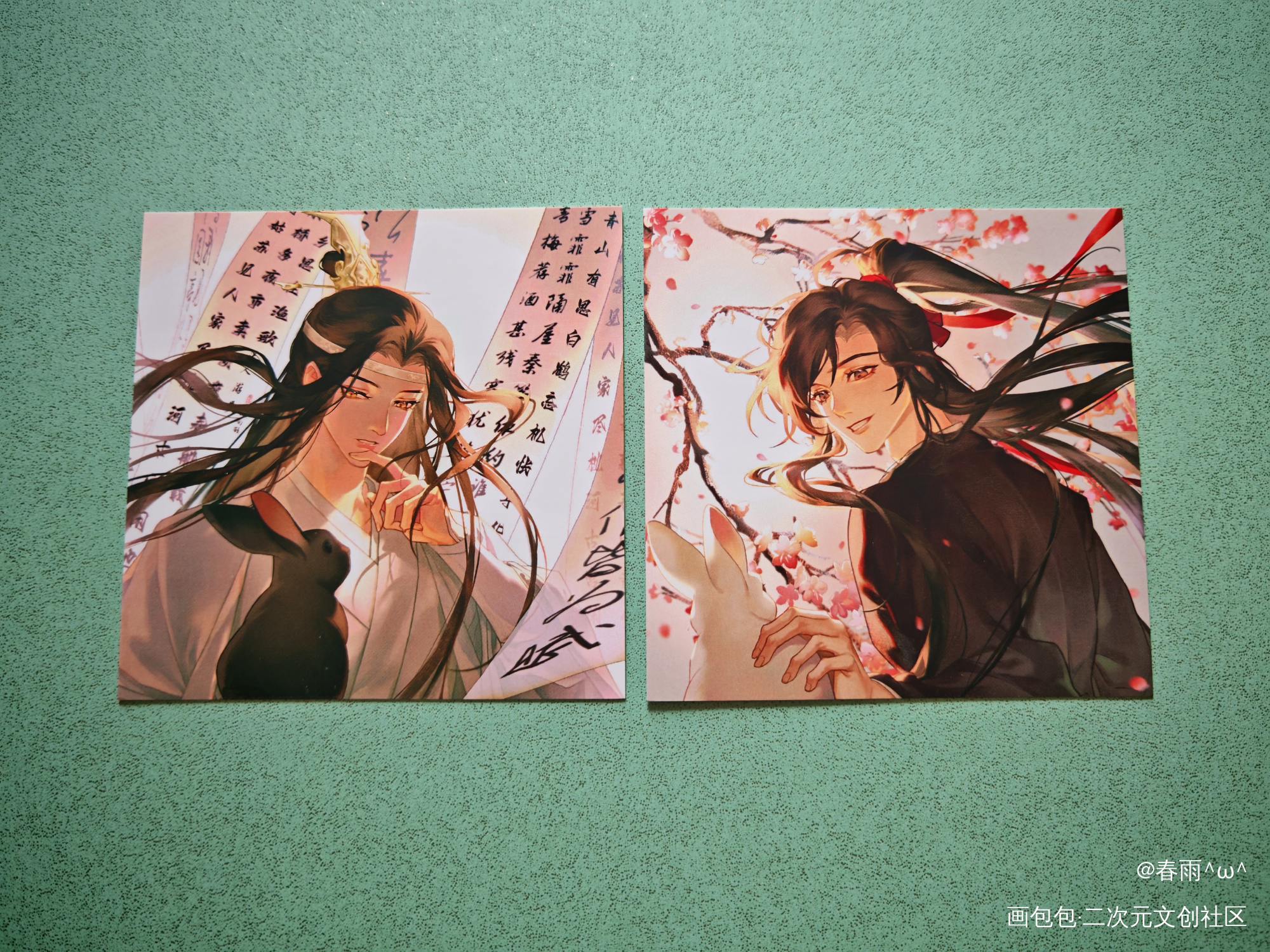 忘羡美美哒！_魔道祖师无料返图蓝忘机·魔道祖师魏无羡·魔道祖师绘画作品