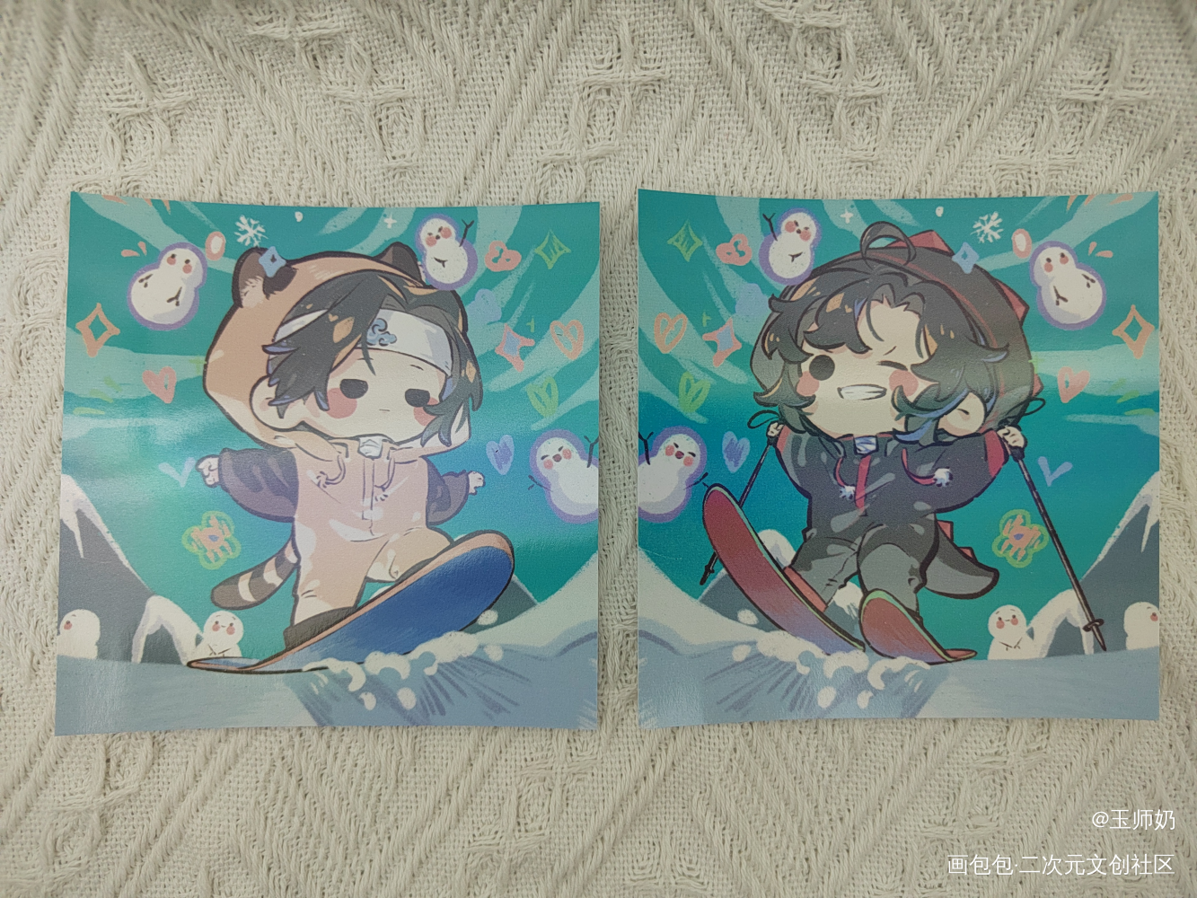 _魔道祖师授权返图忘羡蓝忘机·魔道祖师魏无羡·魔道祖师Q版绘画作品