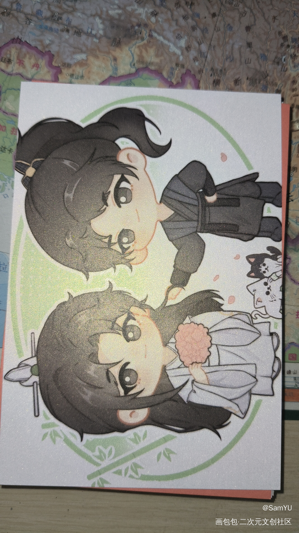 _二哈和他的白猫师尊授权返图绘画作品