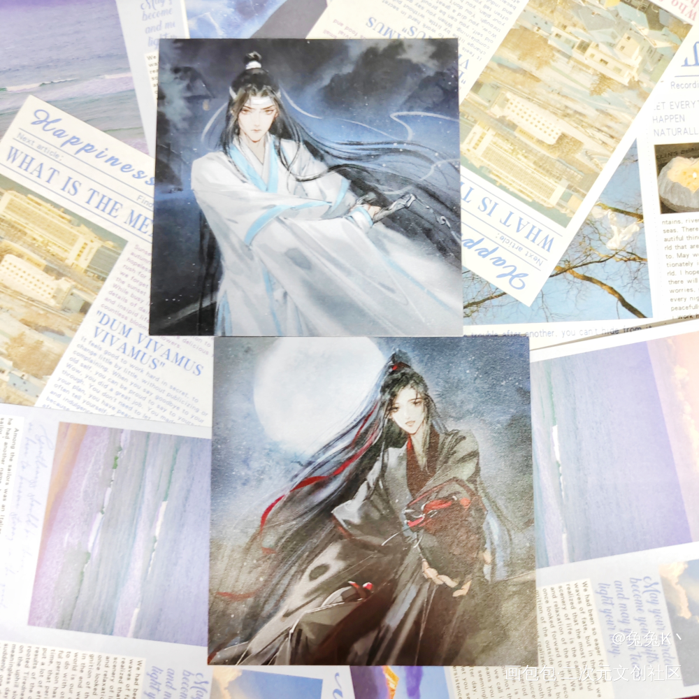 _魔道祖师授权返图忘羡蓝忘机·魔道祖师魏无羡·魔道祖师绘画作品