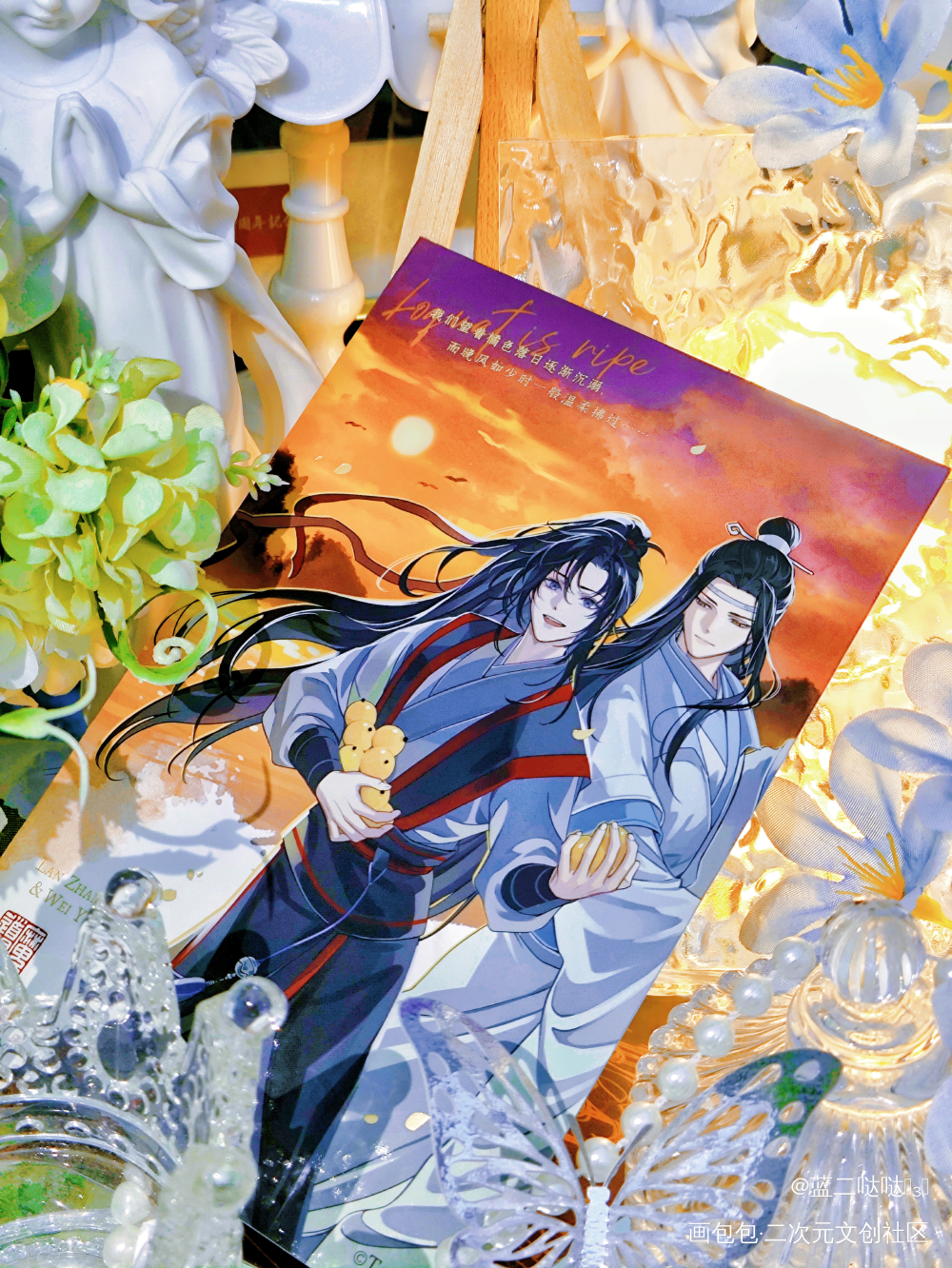 _魔道祖师忘羡蓝忘机·魔道祖师魏无羡·魔道祖师绘画作品
