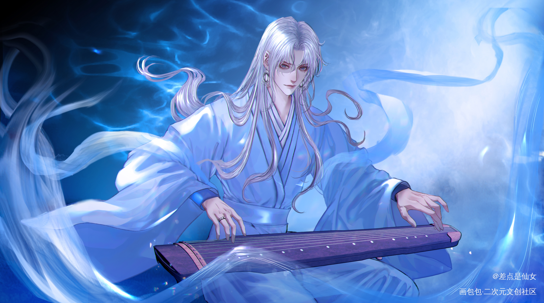 赵锦辛~千里不留行_谁把谁当真188男团绘画作品