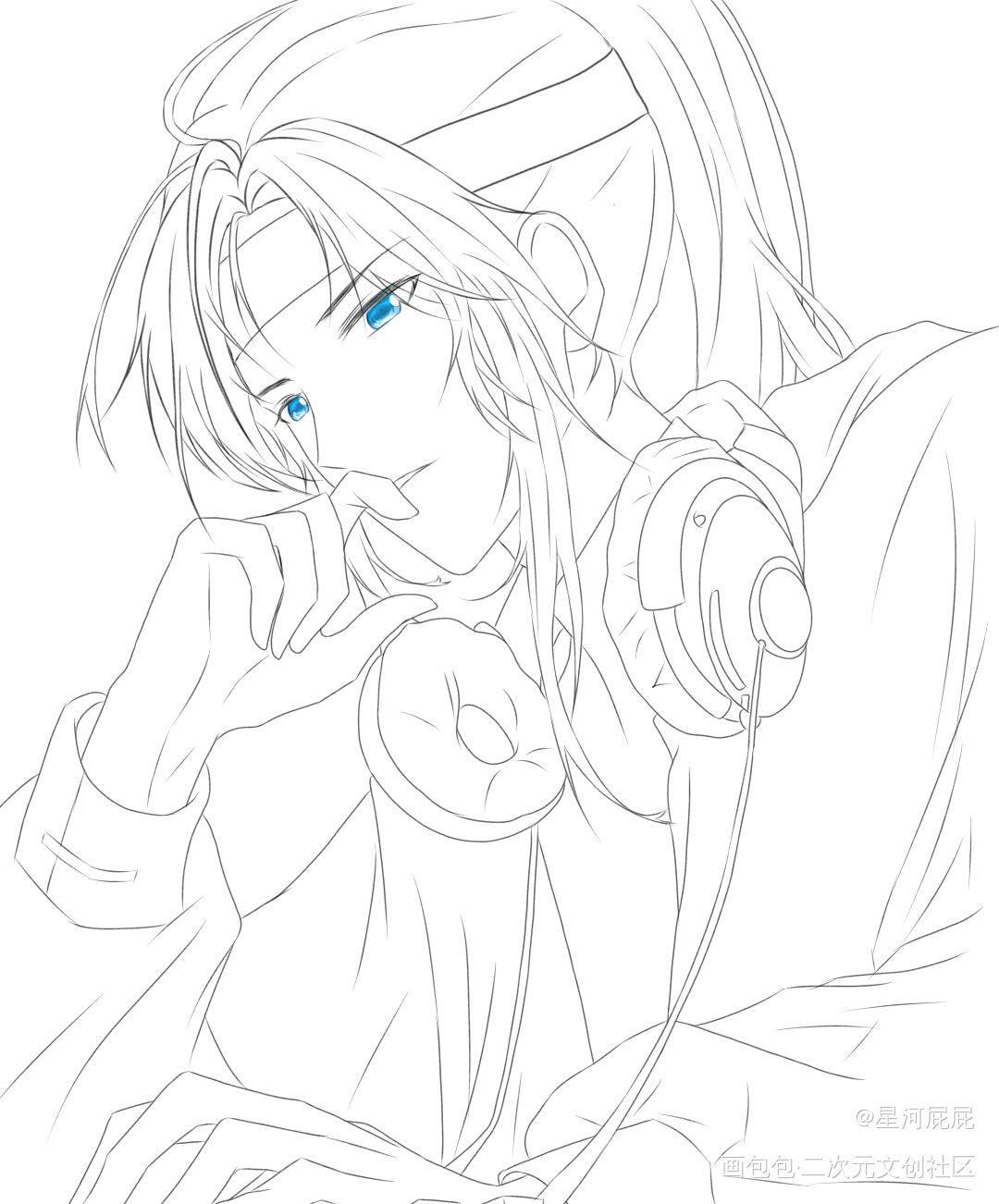_魔道祖师忘羡绘画作品