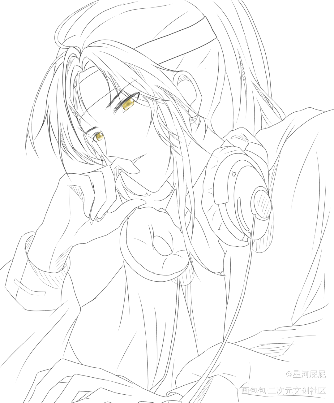 _魔道祖师忘羡绘画作品