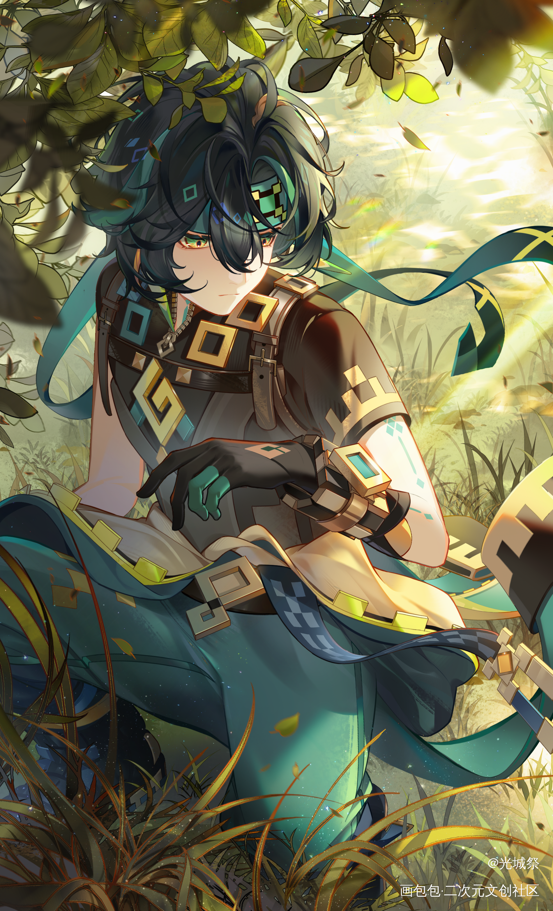原神 - 基尼奇_原神绘画作品