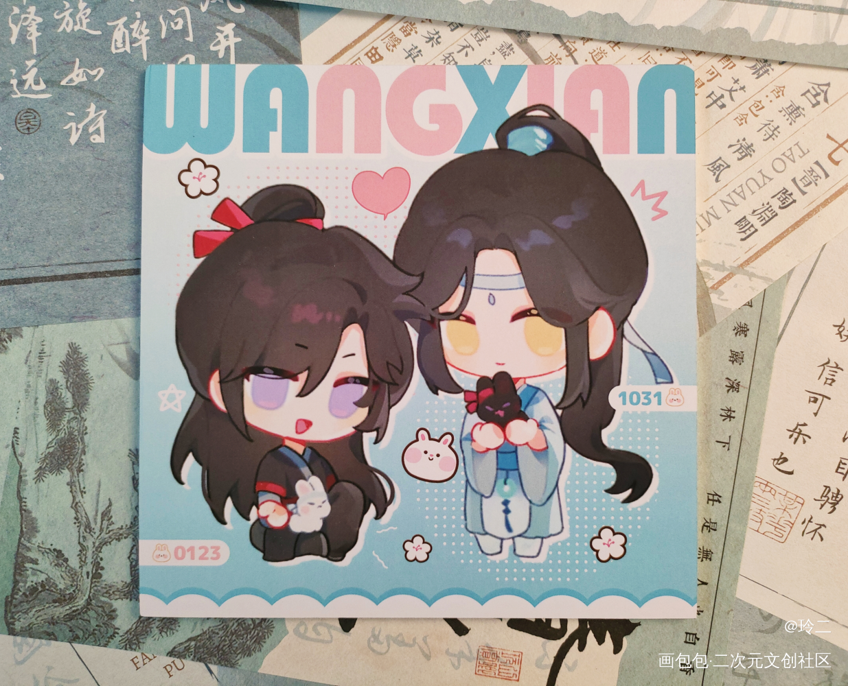 可可爱爱_魔道祖师蓝忘机·魔道祖师魏无羡·魔道祖师绘画作品