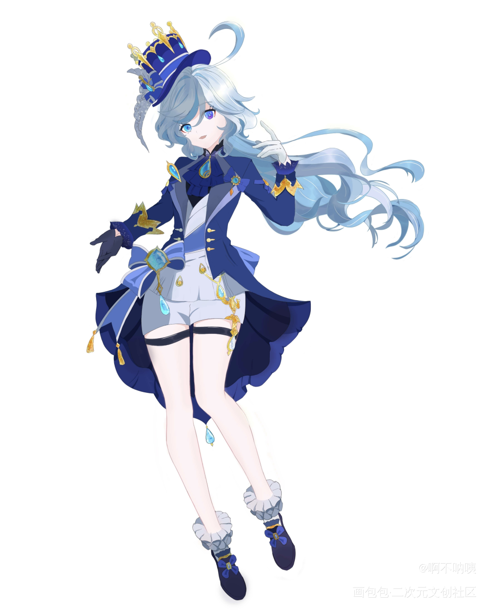 芙宁娜_芙宁娜绘画作品