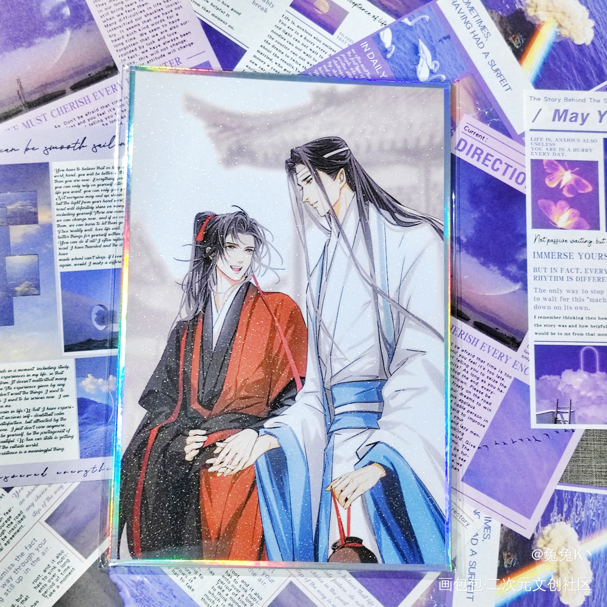 _魔道祖师授权返图忘羡蓝忘机·魔道祖师魏无羡·魔道祖师绘画作品