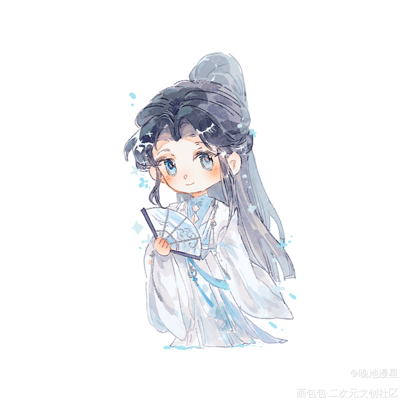 _188男团黎朔·谁把谁当真绘画作品