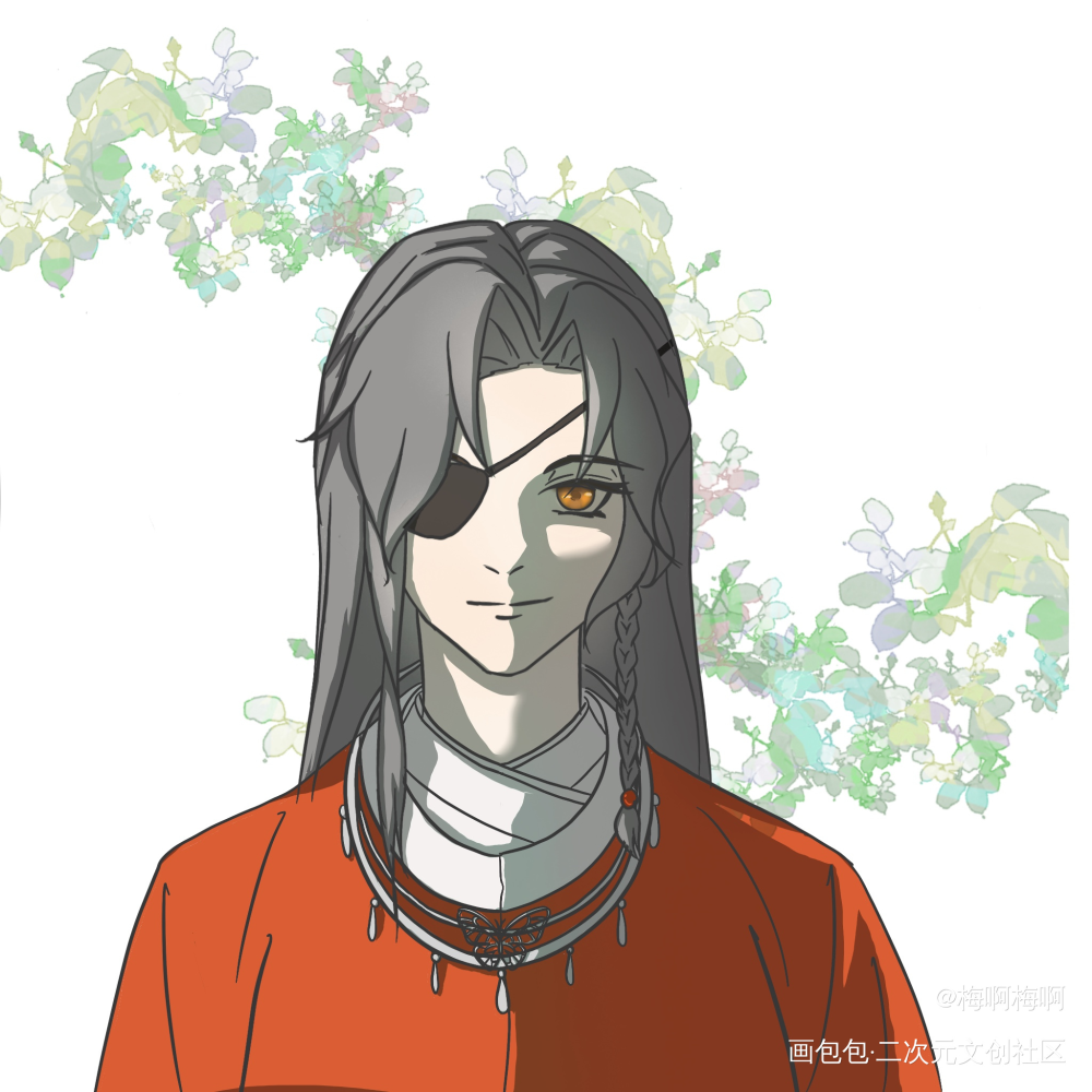 阿花_天官赐福花城绘画作品