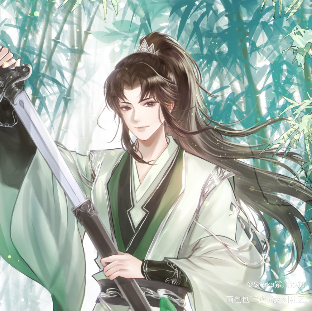 和煦如阳的少年_人渣反派自救系统冰秋花城·天官赐福谢怜·天官赐福洛冰河·人渣反派自救系统沈清秋·人渣反派自救系统蓝忘机·魔道祖师魏无羡·魔道祖师墨香铜臭绘画作品