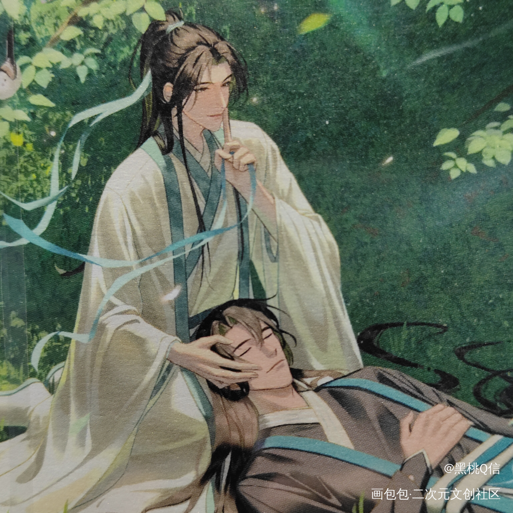 _二哈和他的白猫师尊授权返图绘画作品