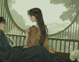 “反正早上无事……再睡会儿吧。_绘画作品