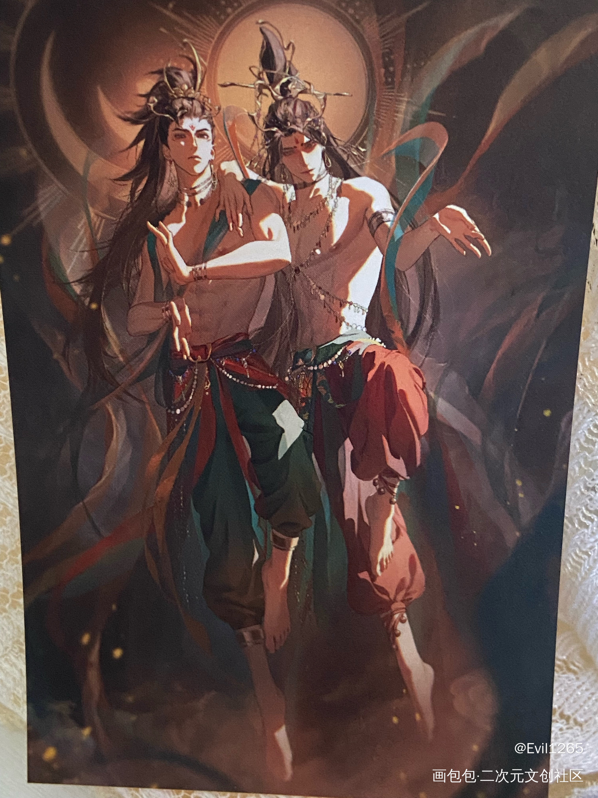 三个，好不容易抢到的_188男团无料返图绘画作品