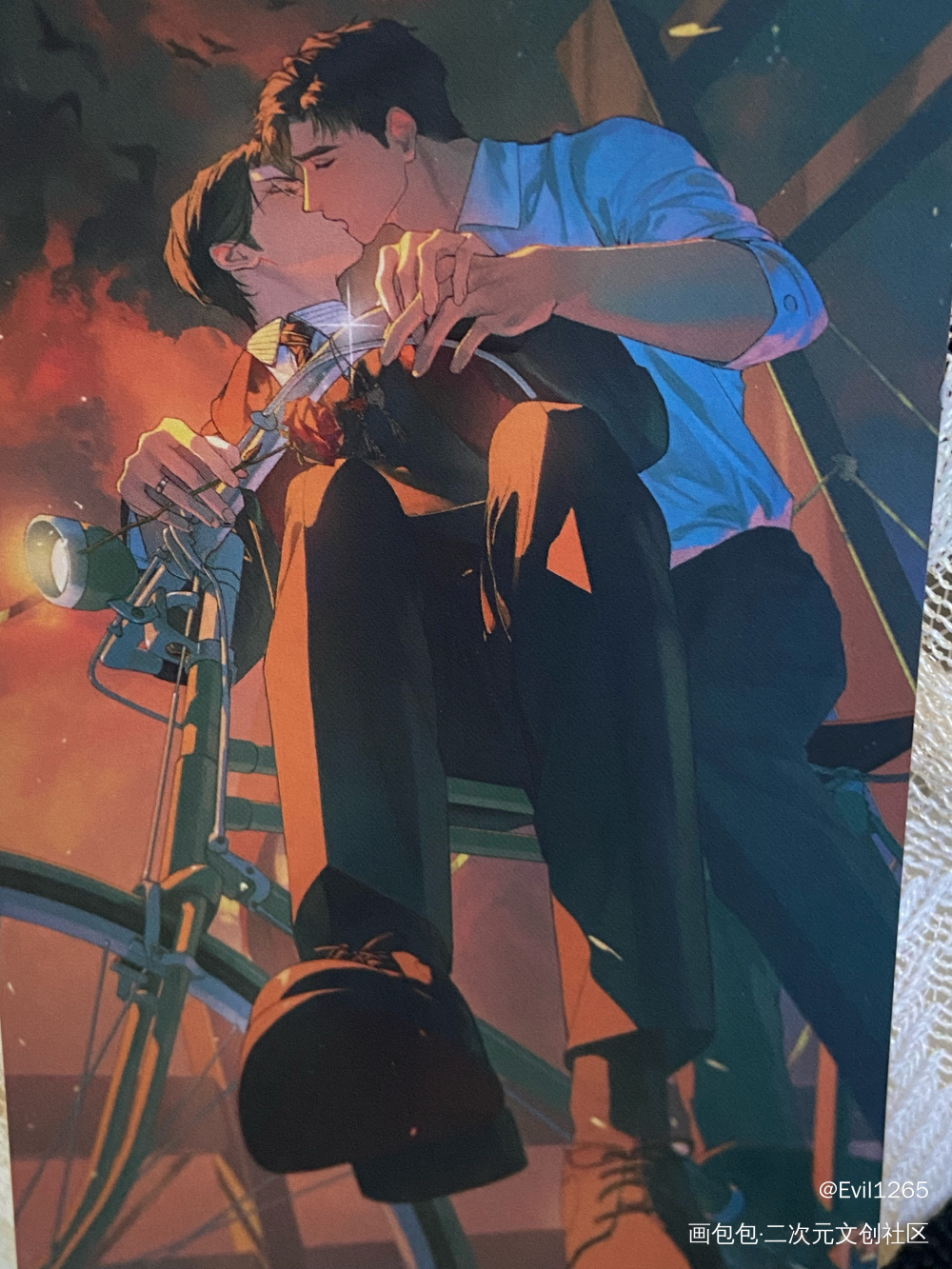 三个，好不容易抢到的_188男团无料返图绘画作品