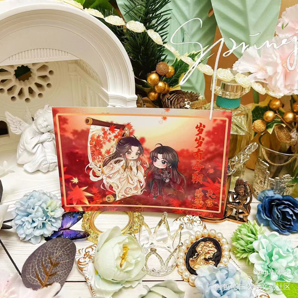_天官赐福花城·天官赐福谢怜·天官赐福绘画作品