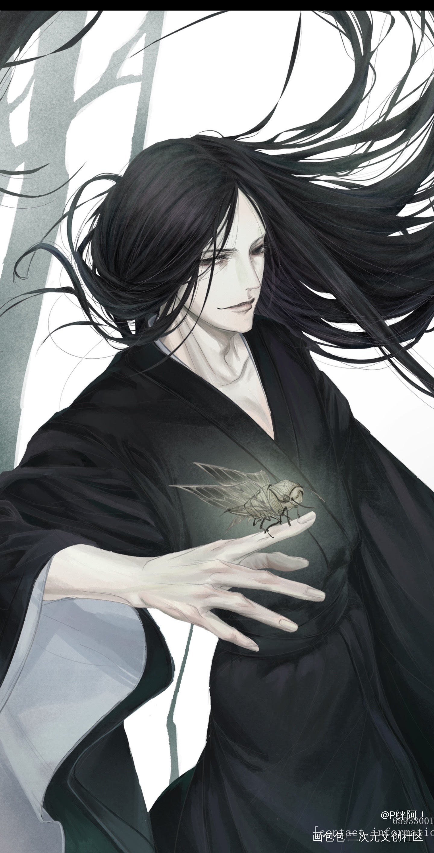 _大爱仙尊古月方源绘画作品