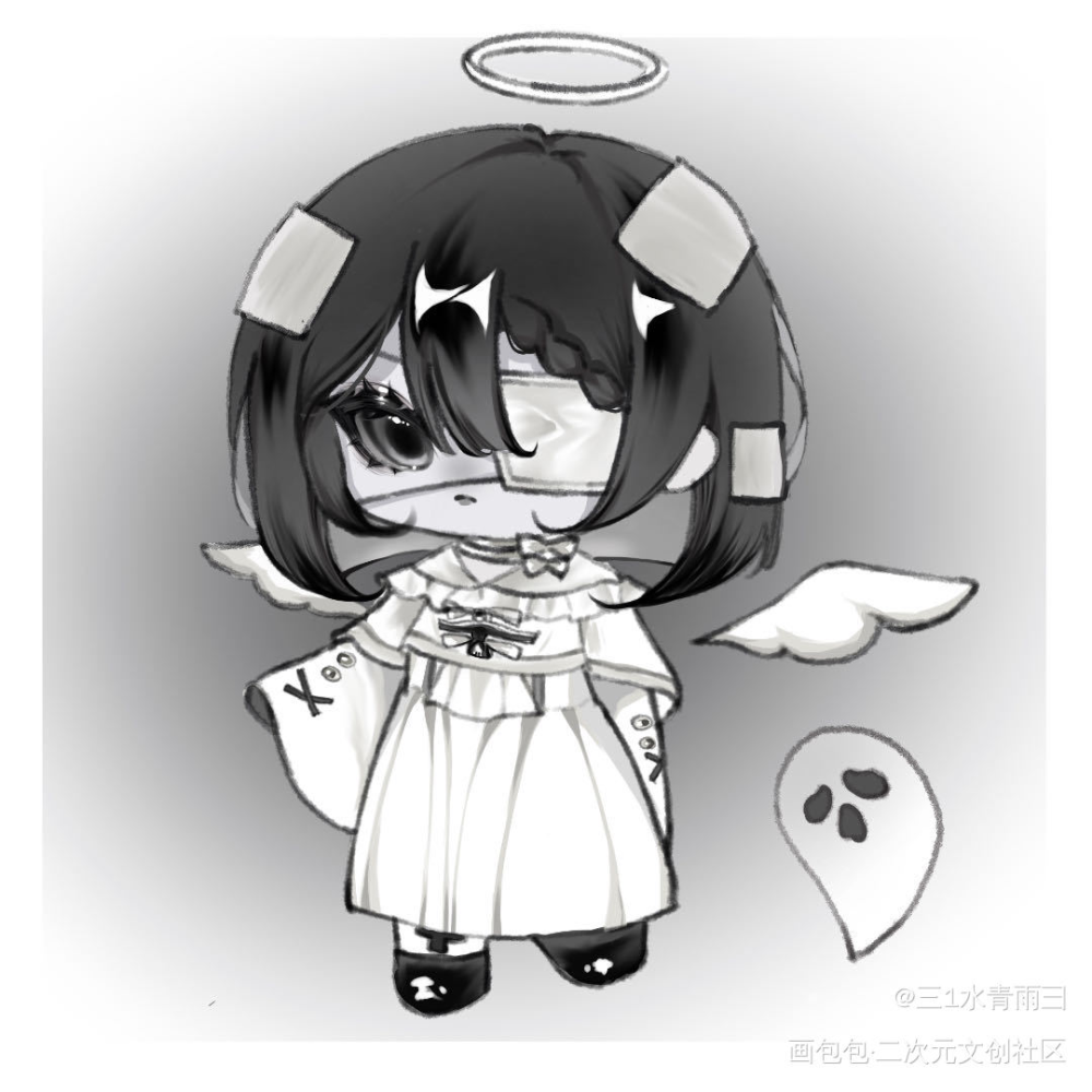 小幽灵_绘画作品